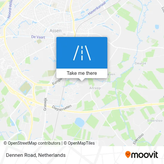 Dennenweg map