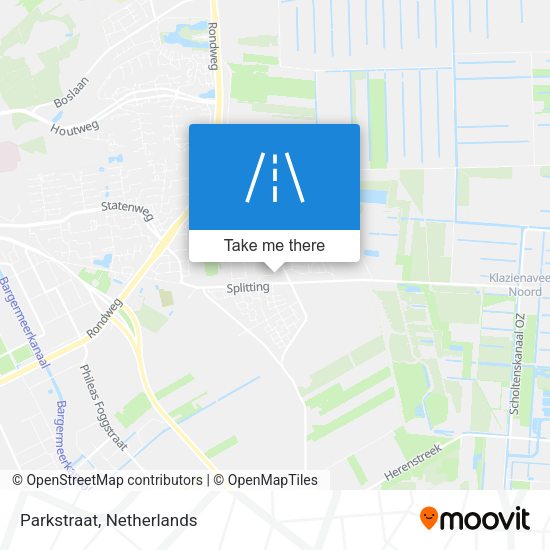 Parkstraat map