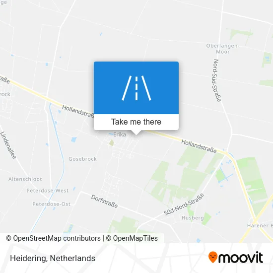 Heidering map