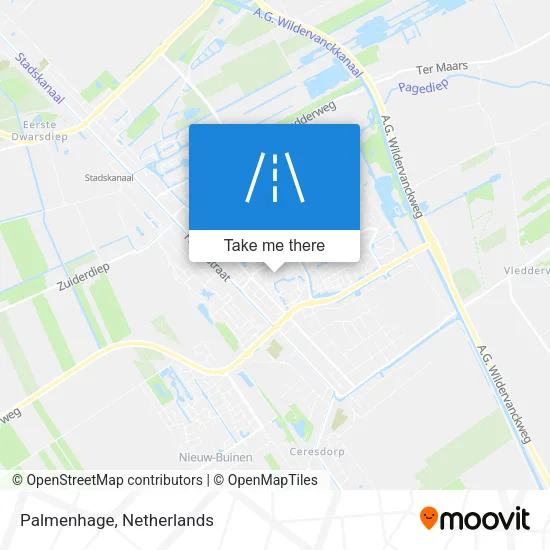 Palmenhage map