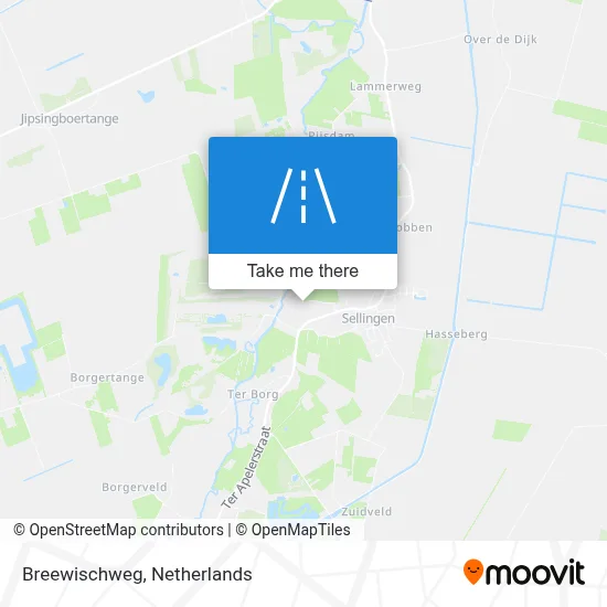 Breewischweg map