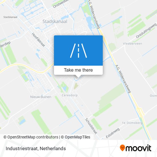 Industriestraat map