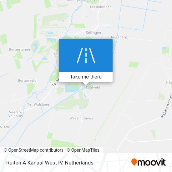 Ruiten A Kanaal West IV map