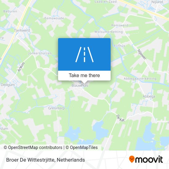 Broer De Wittestrjitte map