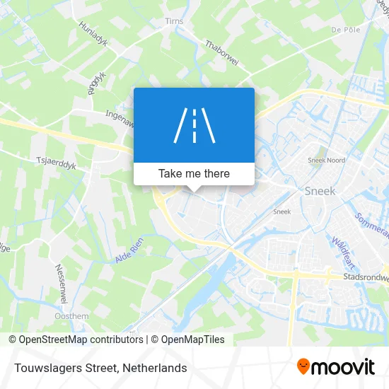 Touwslagersstraat map