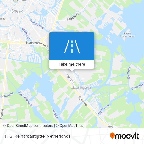 H.S. Reinardastrjitte map