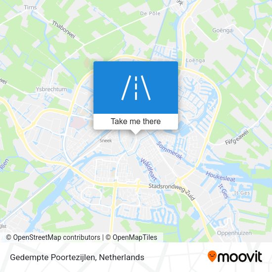 Gedempte Poortezijlen map