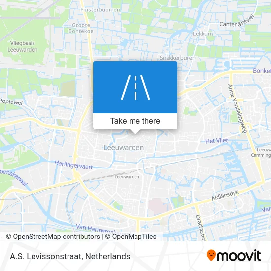 A.S. Levissonstraat map