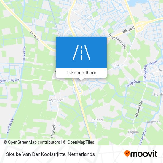 Sjouke Van Der Kooistrjitte map