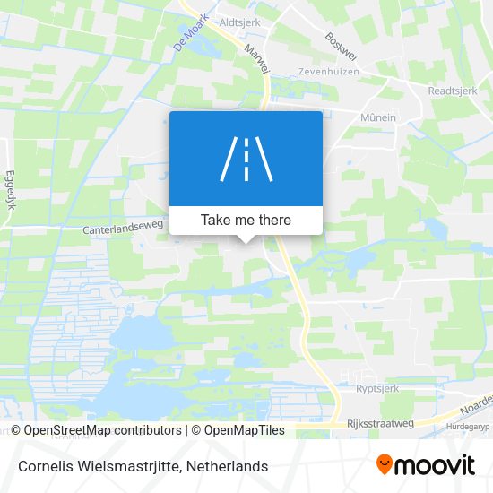 Cornelis Wielsmastrjitte map