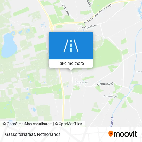 Gasselterstraat map
