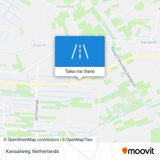 Kanaalweg map