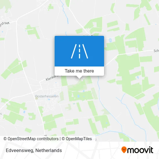 Edveensweg map
