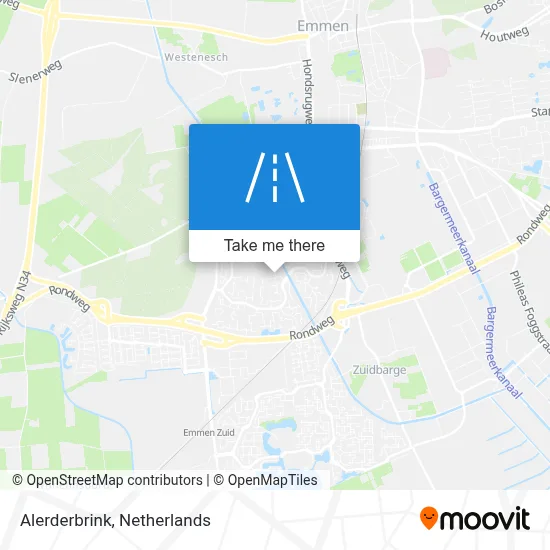 Alerderbrink map