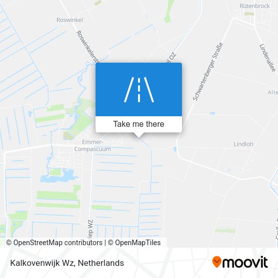 Kalkovenwijk Wz map