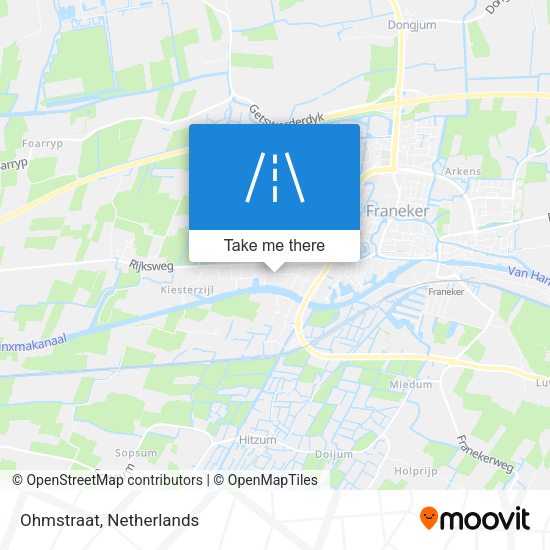 Ohmstraat map