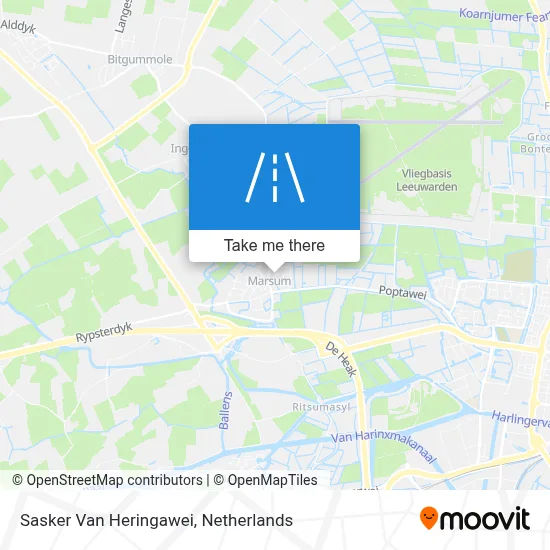 Sasker Van Heringawei map
