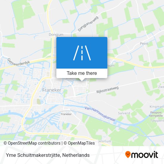 Yme Schuitmakerstrjitte map