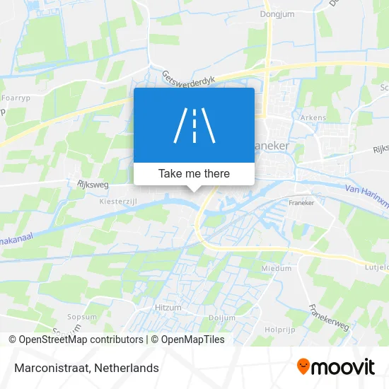 Marconistraat map
