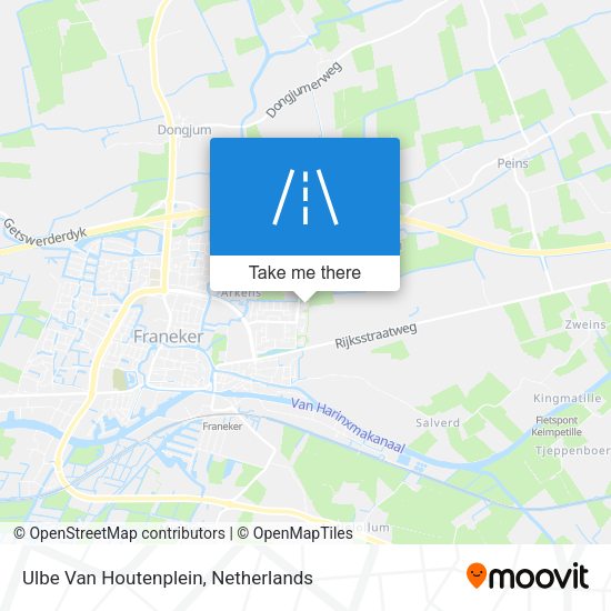 Ulbe Van Houtenplein map