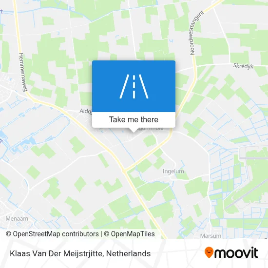 Klaas Van Der Meijstrjitte map