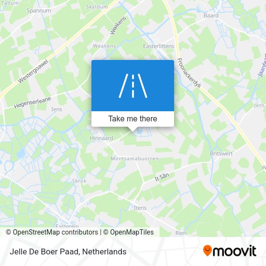 Jelle De Boer Paad map