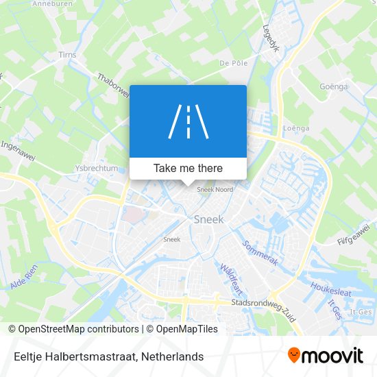 Eeltje Halbertsmastraat map