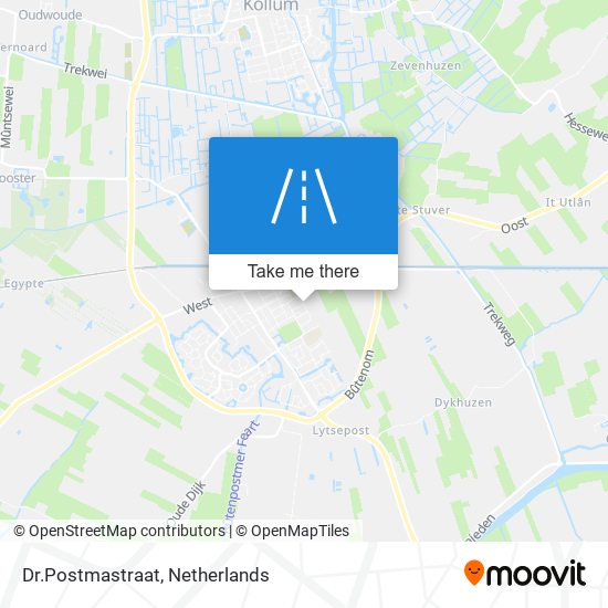 Dr.Postmastraat map