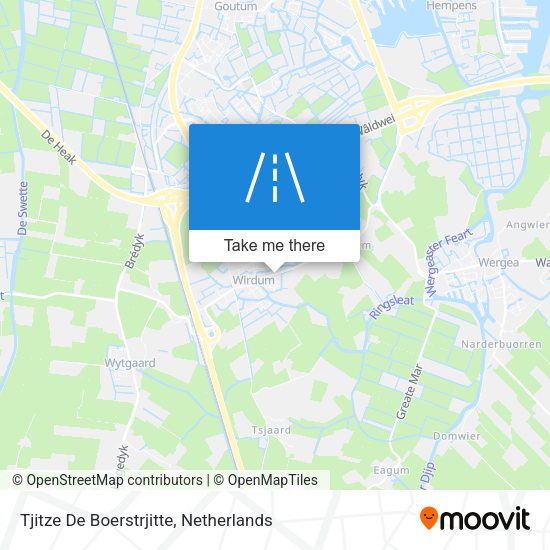 Tjitze De Boerstrjitte map