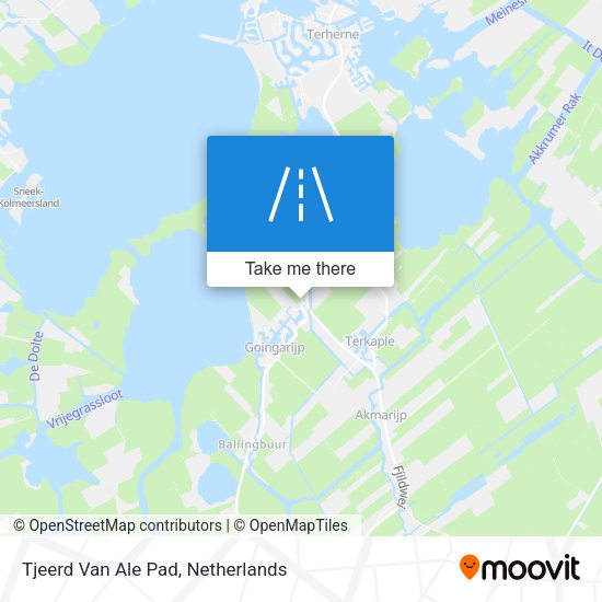 Tjeerd Van Ale Pad map