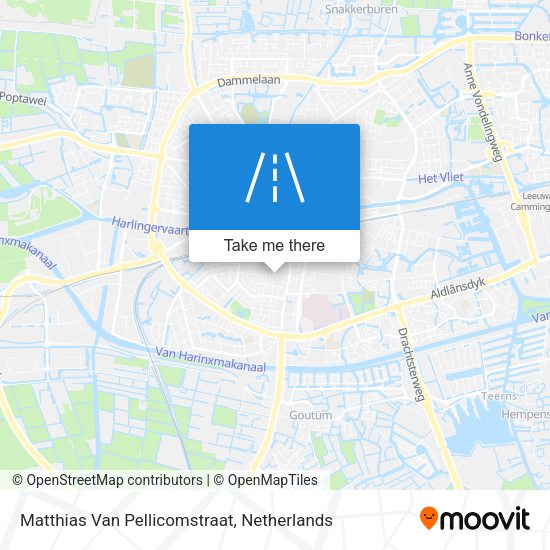 Matthias Van Pellicomstraat map