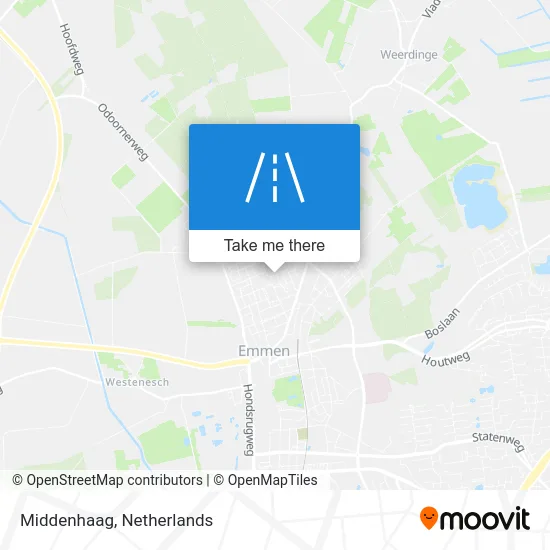 Middenhaag map