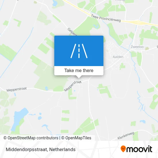 Middendorpsstraat map