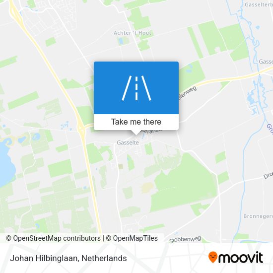Johan Hilbinglaan map