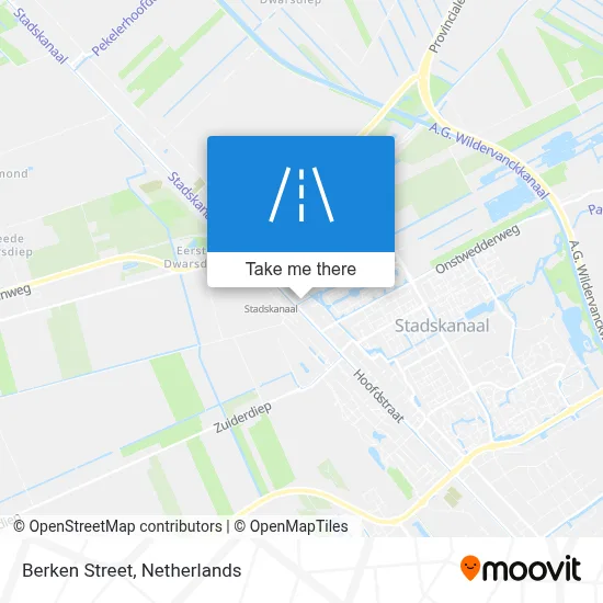 Berkenstraat map