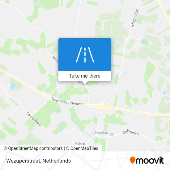 Wezuperstraat map
