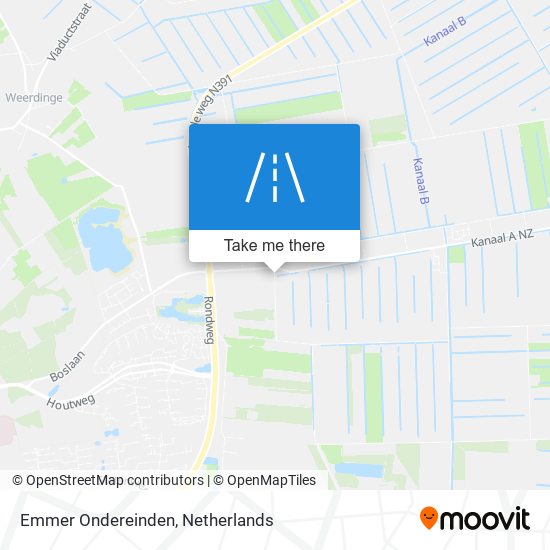 Emmer Ondereinden map