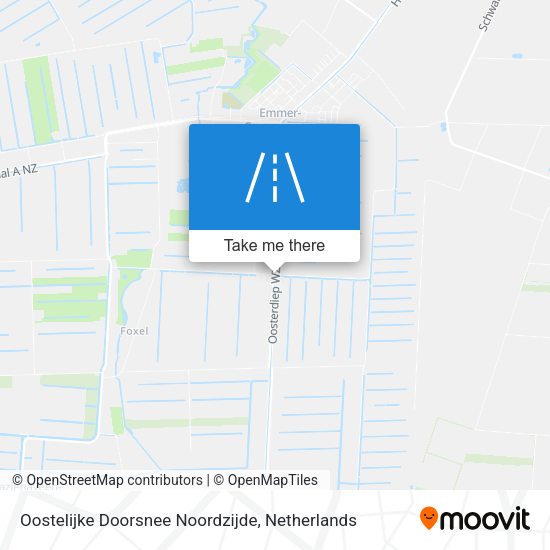 Oostelijke Doorsnee Noordzijde map