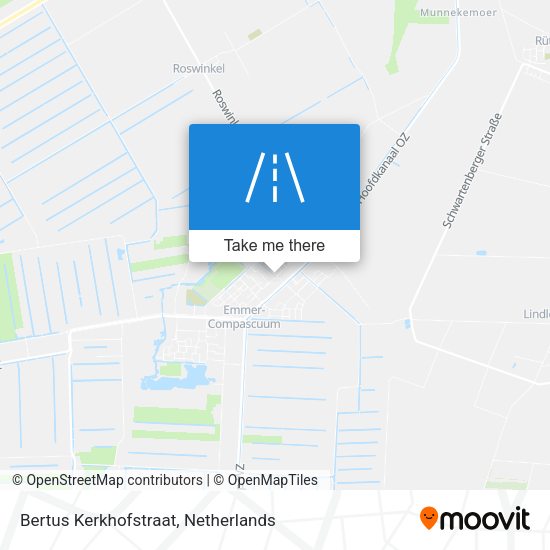 Bertus Kerkhofstraat map