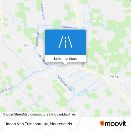 Jacob Van Tuinenstrjitte map