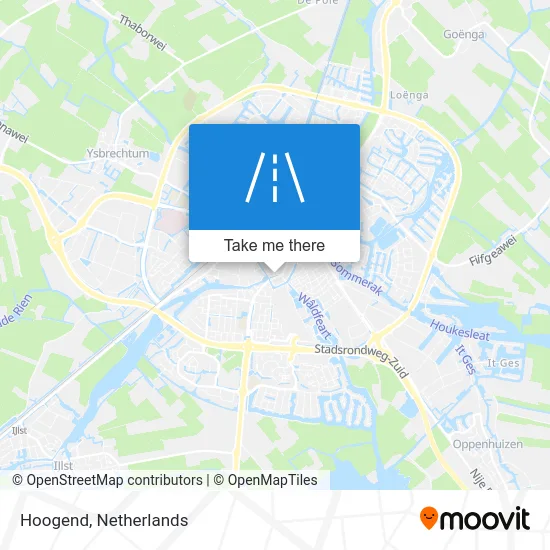 Hoogend map