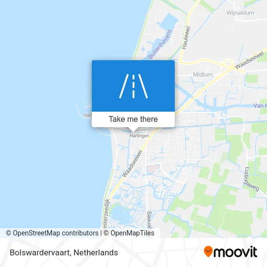 Bolswardervaart map