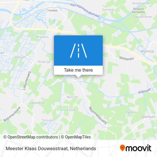 Meester Klaas Douwesstraat map