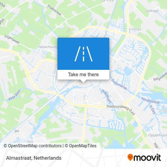 Almastraat map