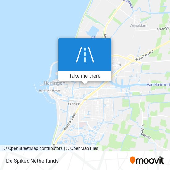 De Spiker map