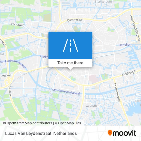 Lucas Van Leydenstraat map