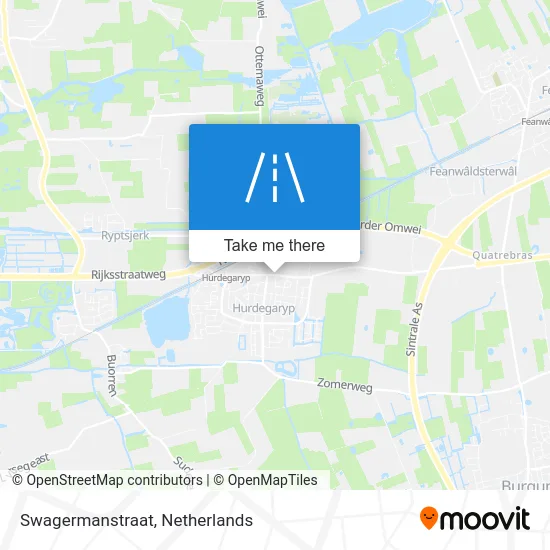 Swagermanstraat map