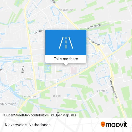 Klaverweide map