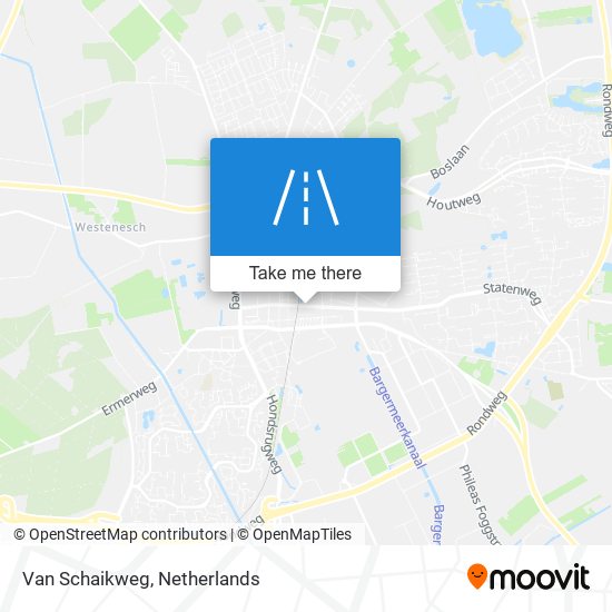 Van Schaikweg map