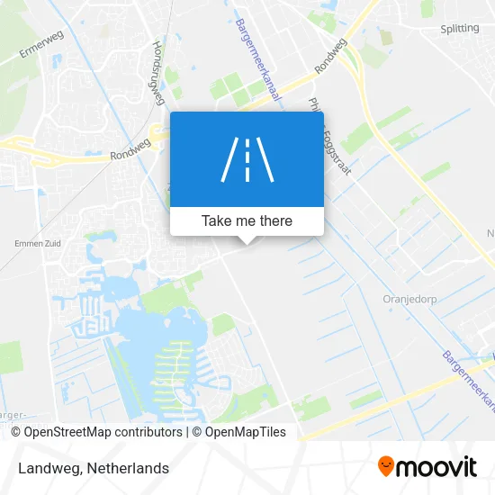 Landweg map